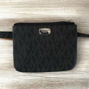 Micheal Kors Black Fanny Pack